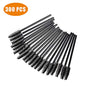 G2PLUS 100 PCS Black Eyelash Brushes Mascara Wands Disposable Eyebrow Castor Oil Brush Makeup Tool - G2plus