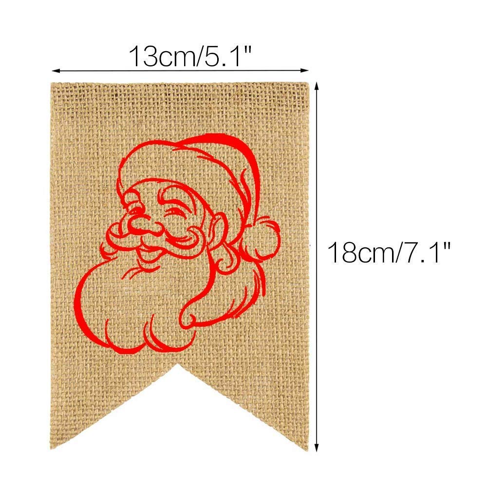 Christmas Banner,Merry Christmas Banners Xmas Banner for Happy Christmas Decoration, Christmas Party Photo Prop Supplies - G2plus