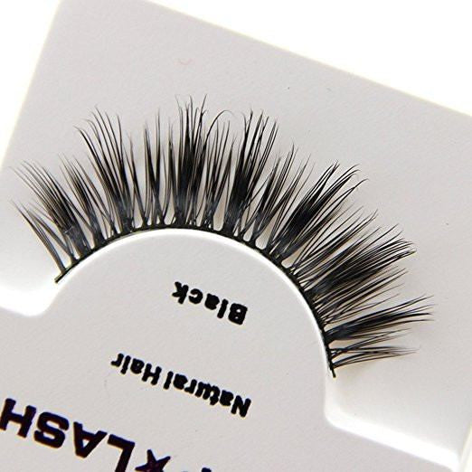 100% Real Mink Fur False Eyelashes, Long Thick Fake Eyelashes for Lash Extensions Makeup, Handmade, Reusable, 2 Pairs Pack - G2plus